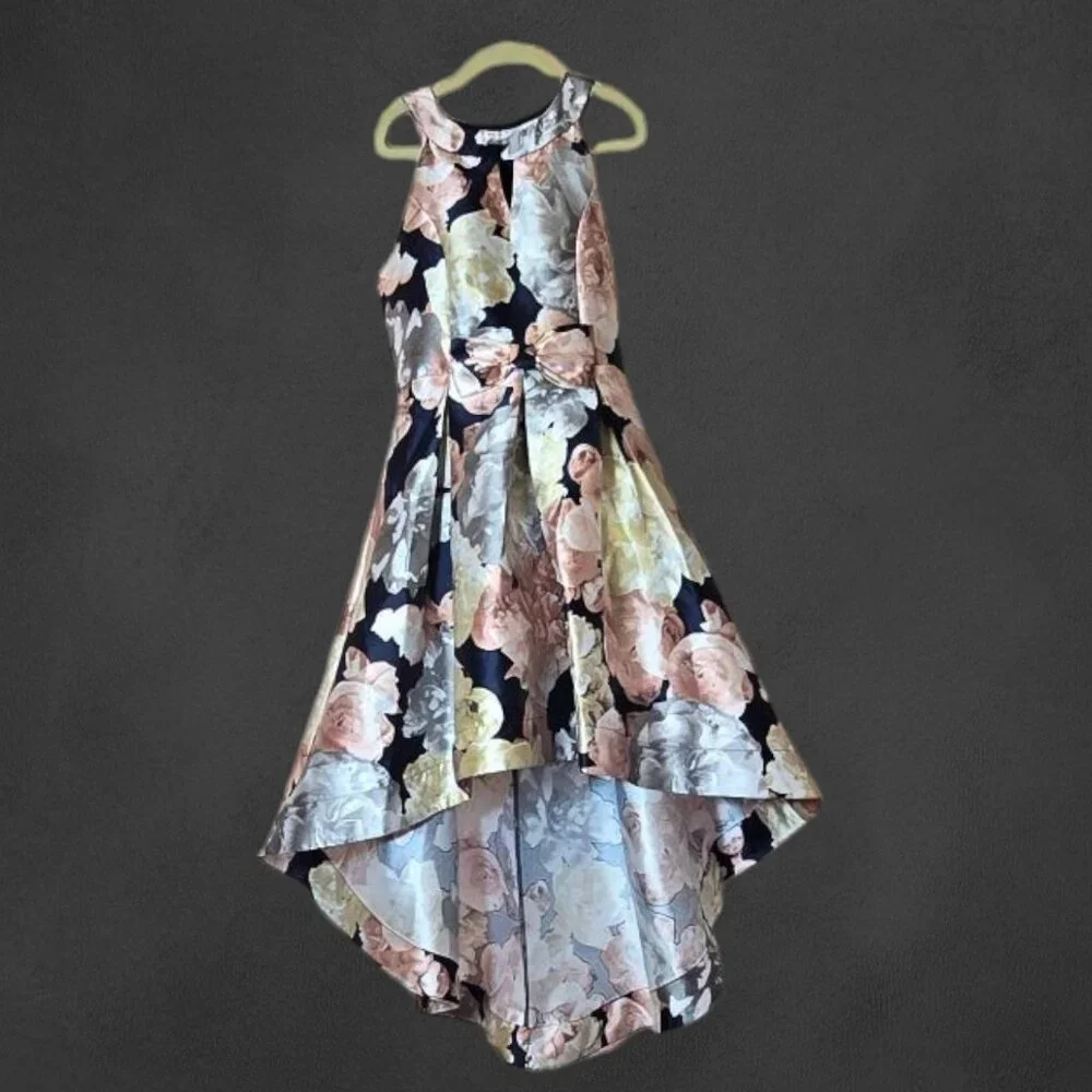 Girls sz 10 XTRAORDINARY High-low Formal Dress Easter